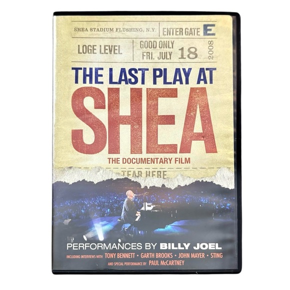The Last Play at Shea, Performances By Billy Joel (DVD, 2011) (Documentary Film) - Picture 1 of 8